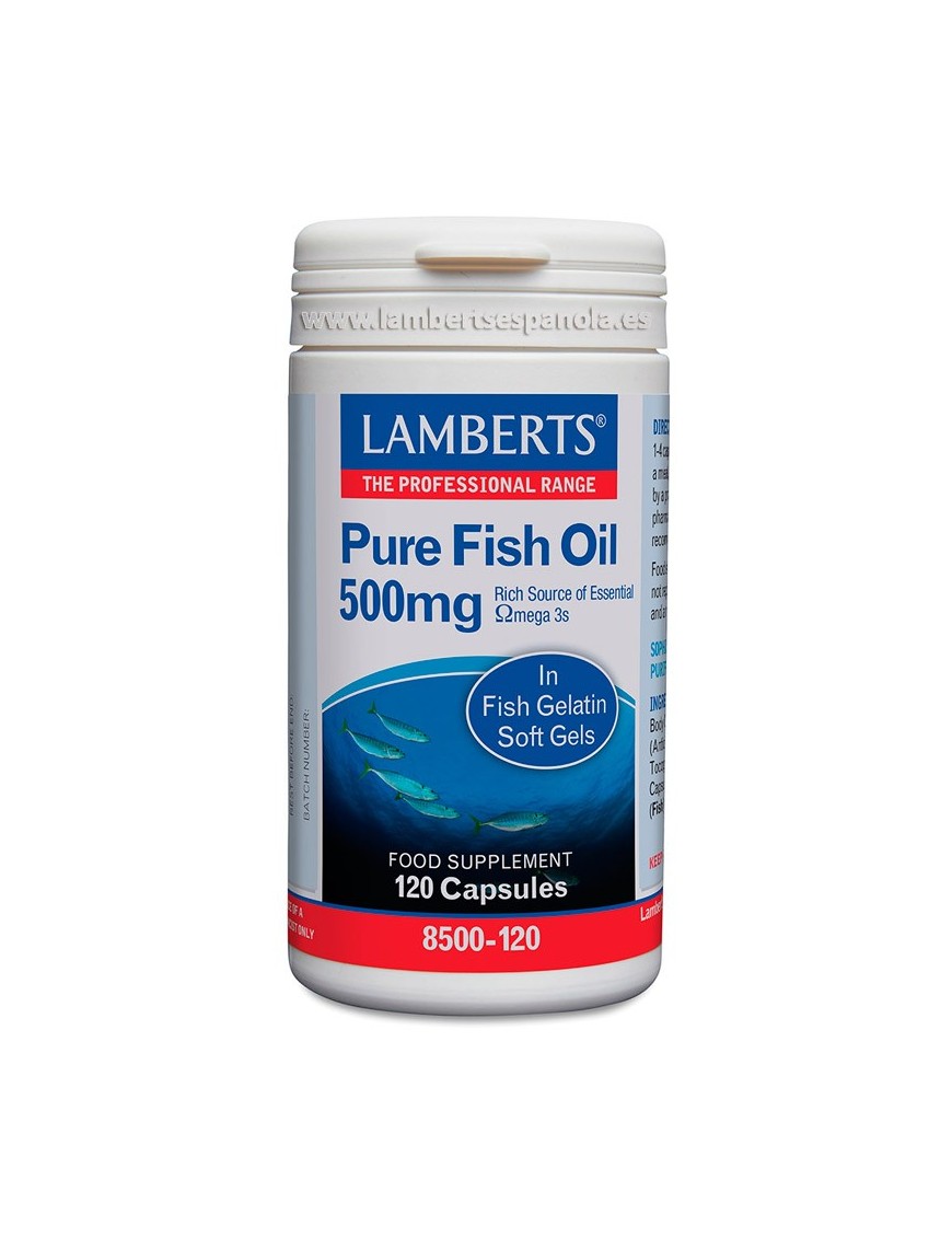 Aceite de Pescado 500mg 120 Cápsulas - Lamberts