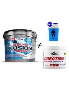 Whey Pro Fusion 4kg +...