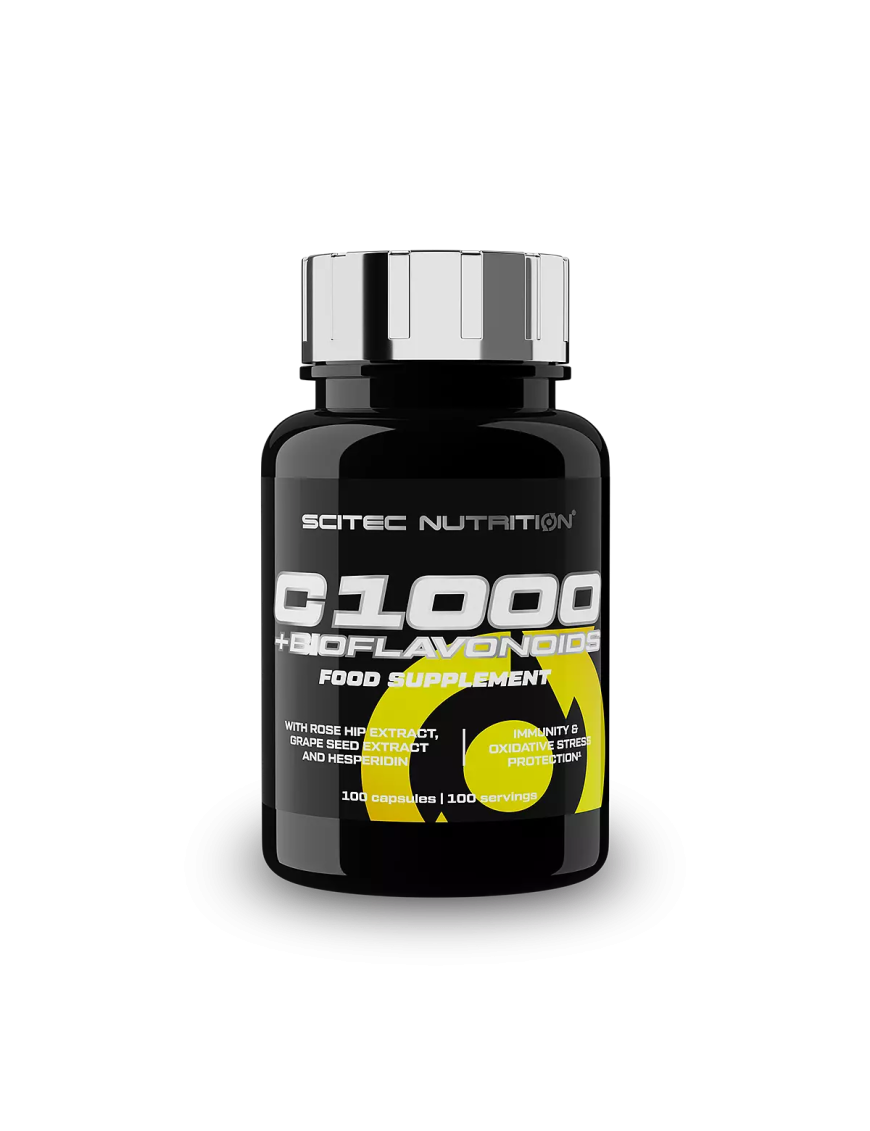 C1000 + Bioflavonoids 100 Cápsulas - Scitec Nutrition