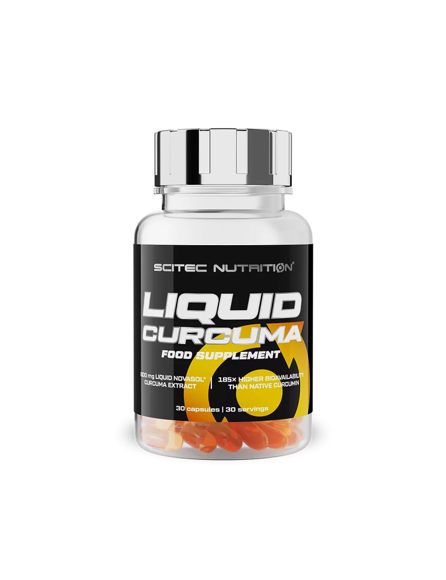 Liquid Curcuma 30 Cápsulas - Scitec Nutrition