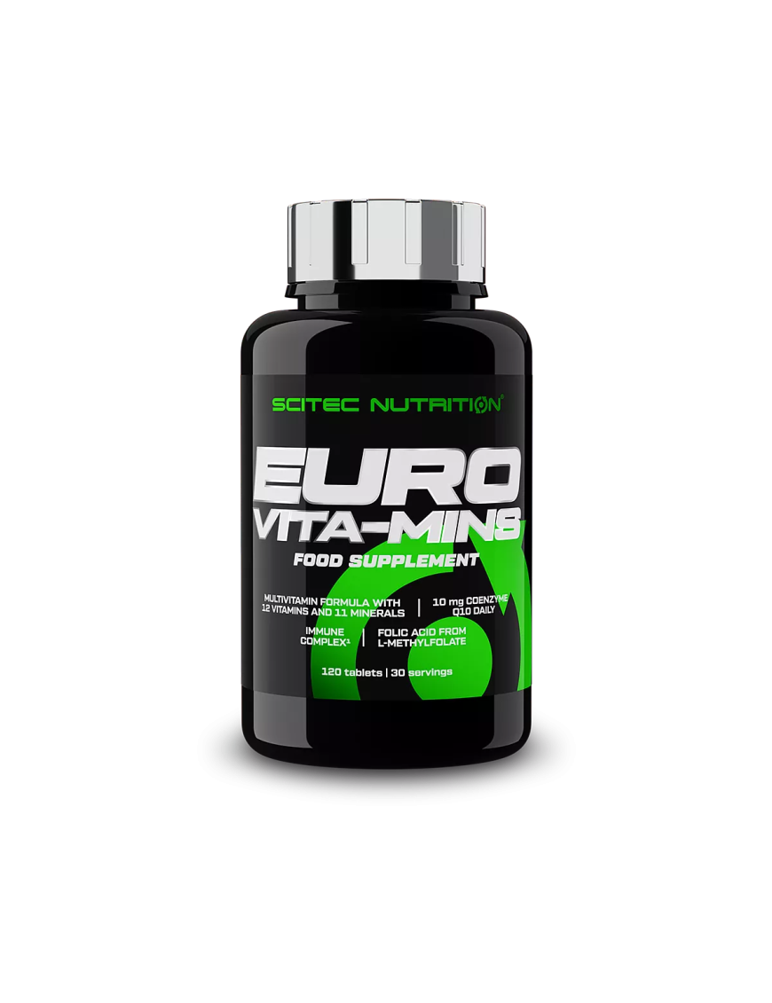 Euro Vita-Mins 120 Tabletas - Scitec Nutrition