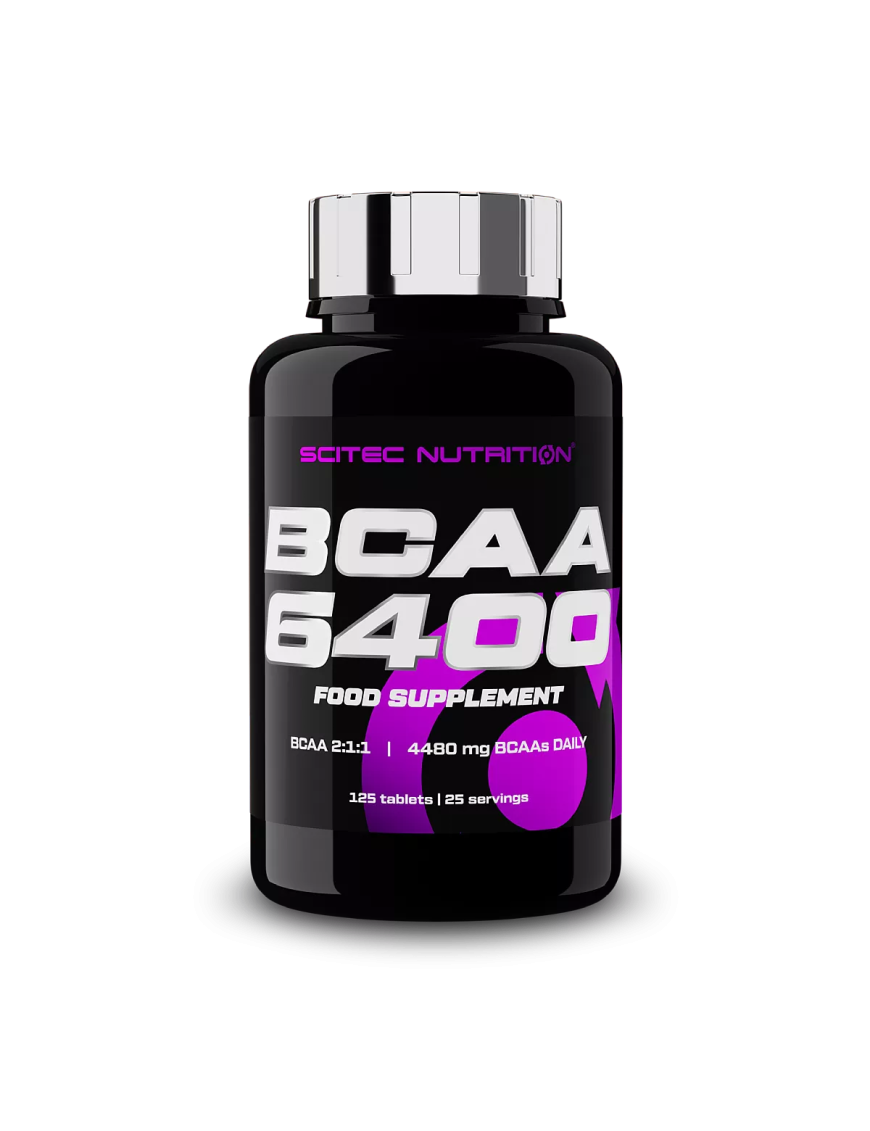 BCAA 6400 - 125 Tabletas - Scitec Nutrition