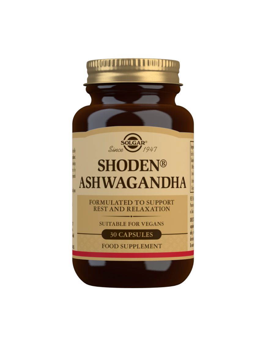 Ashwagandha Shoden® 30 Cápsulas - Solgar