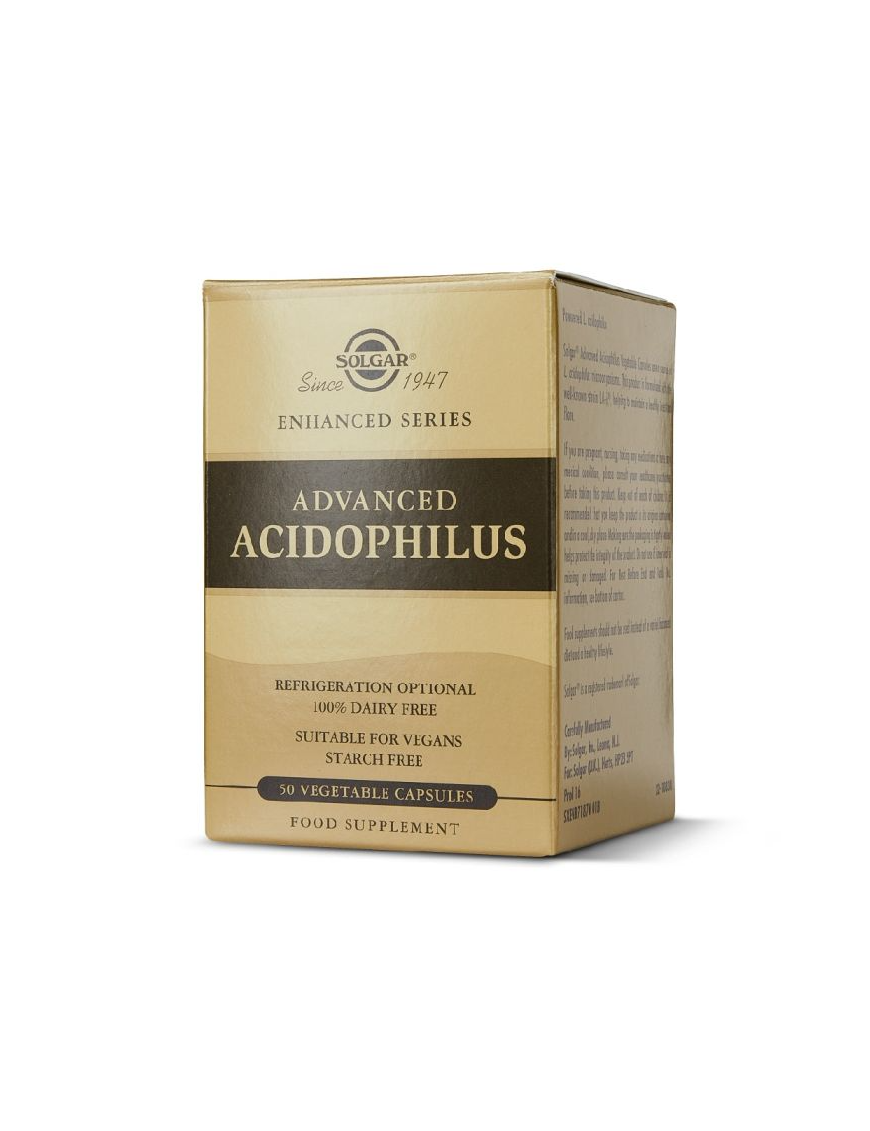 Advanced Acidophilus 50 VegCaps Solgar