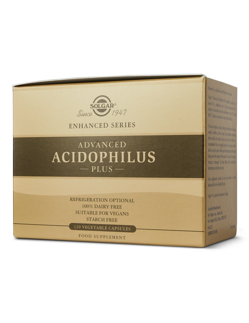 Advanced Acidophilus Plus 120 VegCaps - Solgar