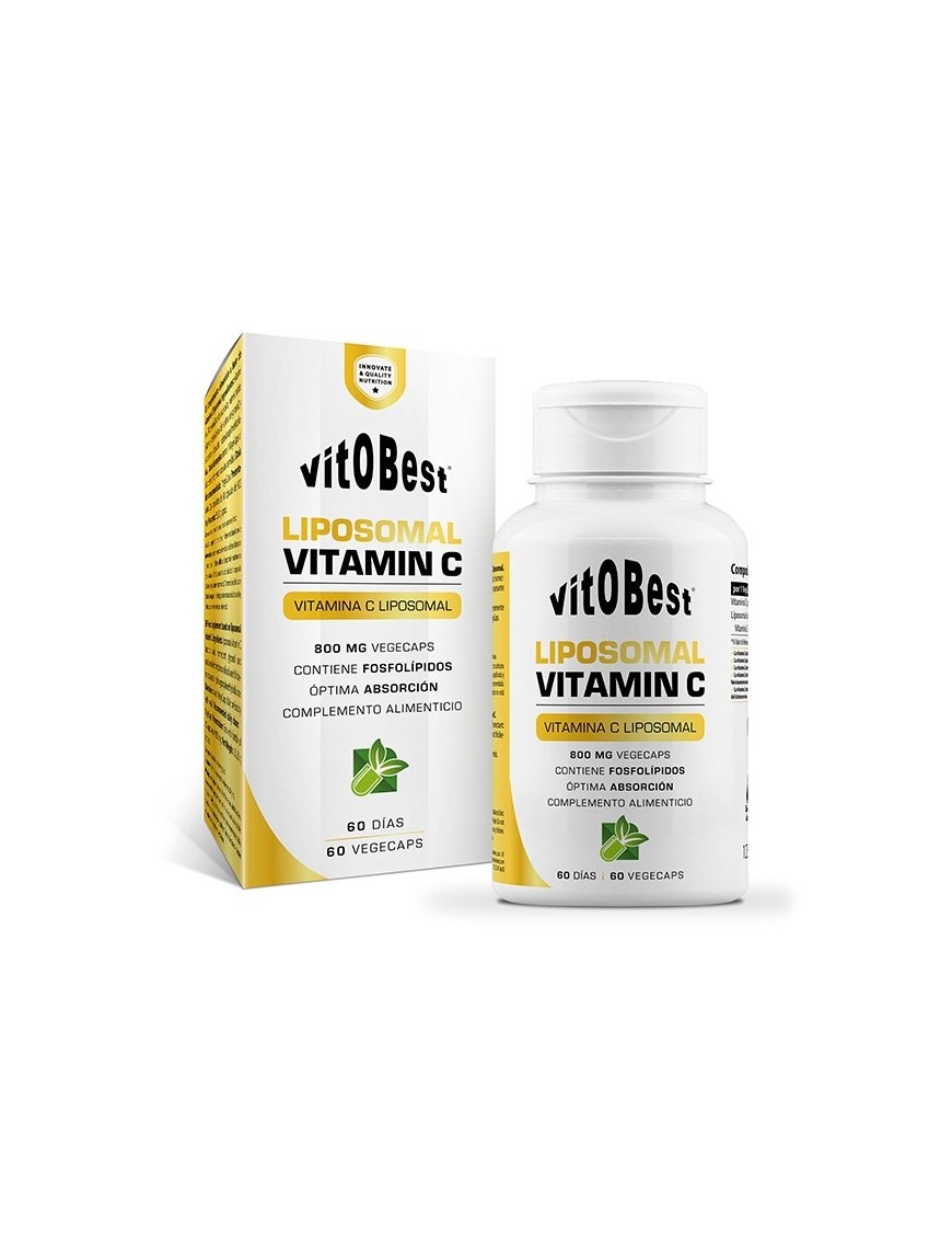 Liposomal Vitamin C 60 VegeCaps - VitoBest