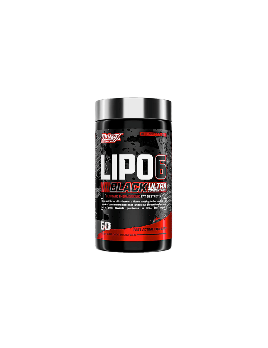 Lipo 6 Black Ultra Concentrate 60 Cápsulas - Nutrex