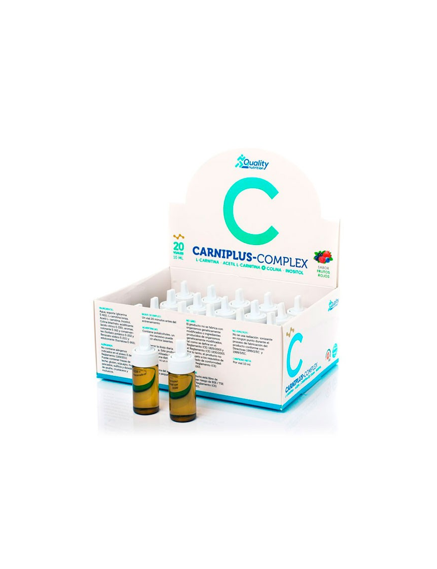 CarniPlus Complex 20 viales - Quality Nutrition