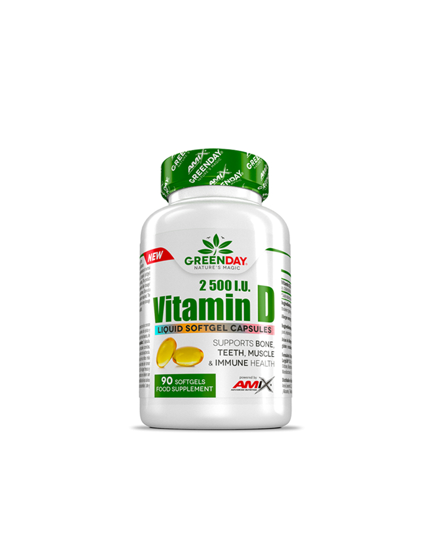 Vitamina D 2500 I.U 90 cápsulas