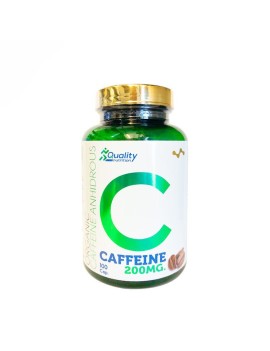 Cafeína Anhidra 100 cápsulas - Quality Nutrition