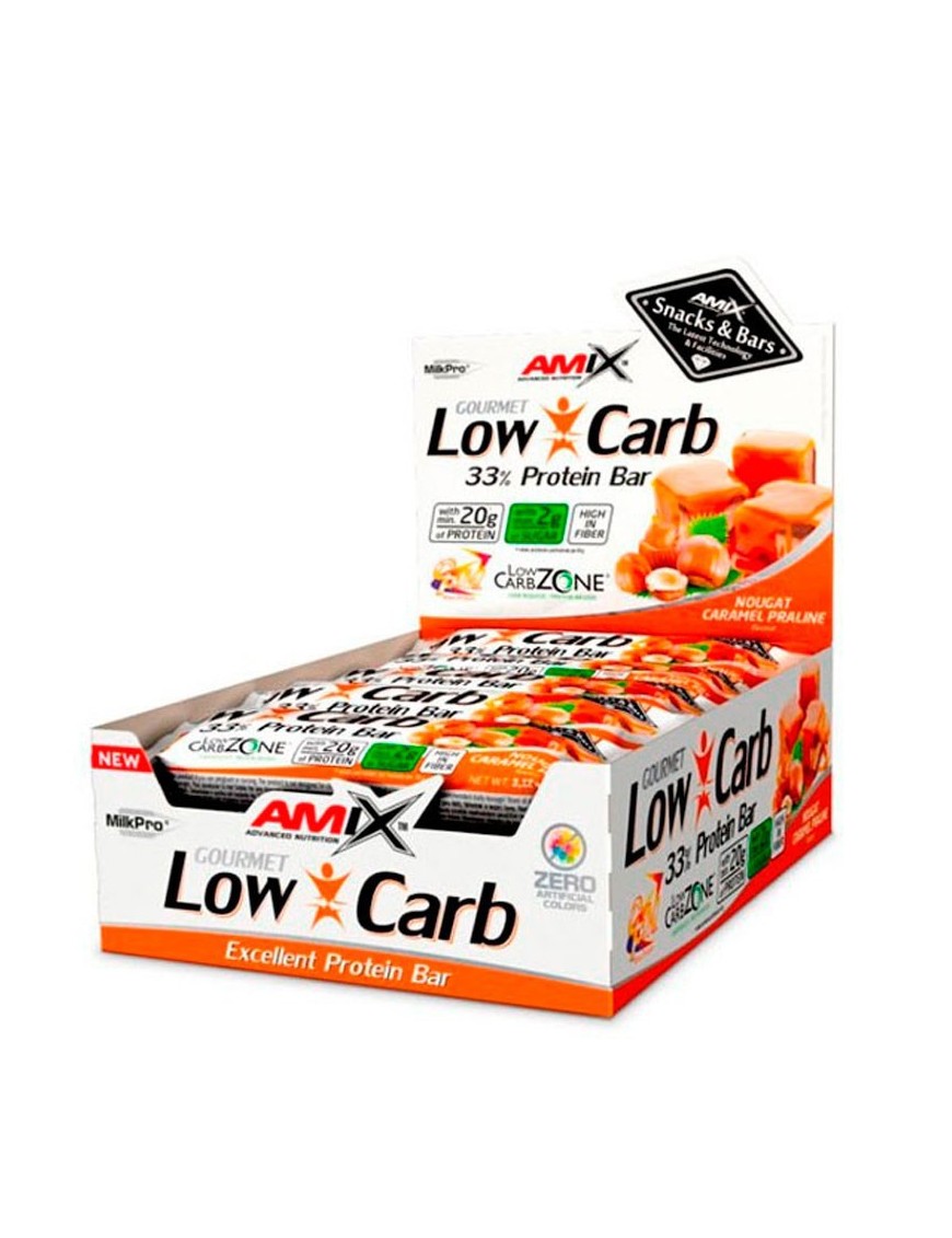 Low Carb 33% Protein Bar 15x60gr - Amix