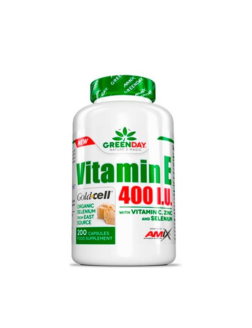 Vitamin E 400 I.U. LIFE+ 200 Cápsulas - Amix