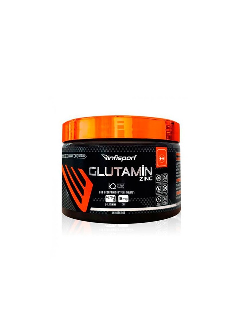 Glutamina + Zinc 150 Cápsulas - InfiSport