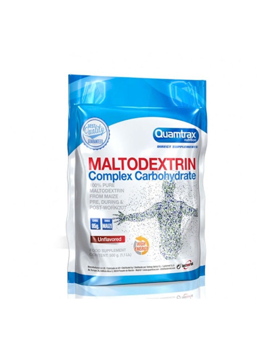 Maltodextrin Carbohidrato 500gr - Quamtrax