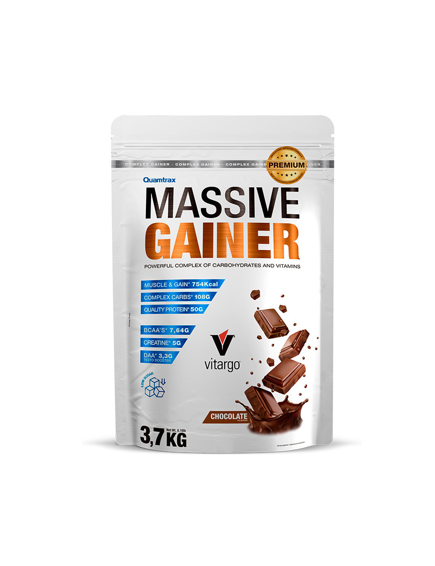 Massive Gainer Premium 3.7Kg - Quamtrax