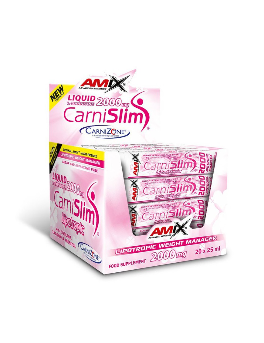 Caja de CarniSlim 2000 mg 20x25ml