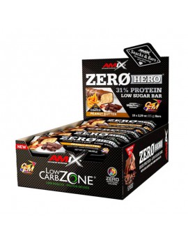 Caja de Zero Hero Protein Bar 115x65gr