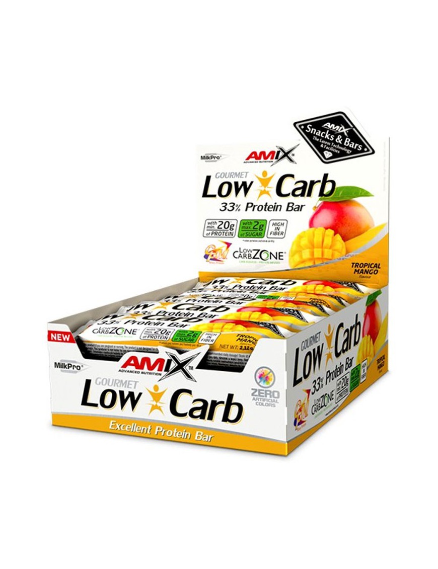 Caja de Low Carb Protein Bar 15x60gr