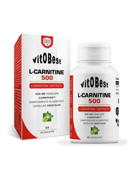 L-Carnitine 500 60 VegeCaps - VitoBest