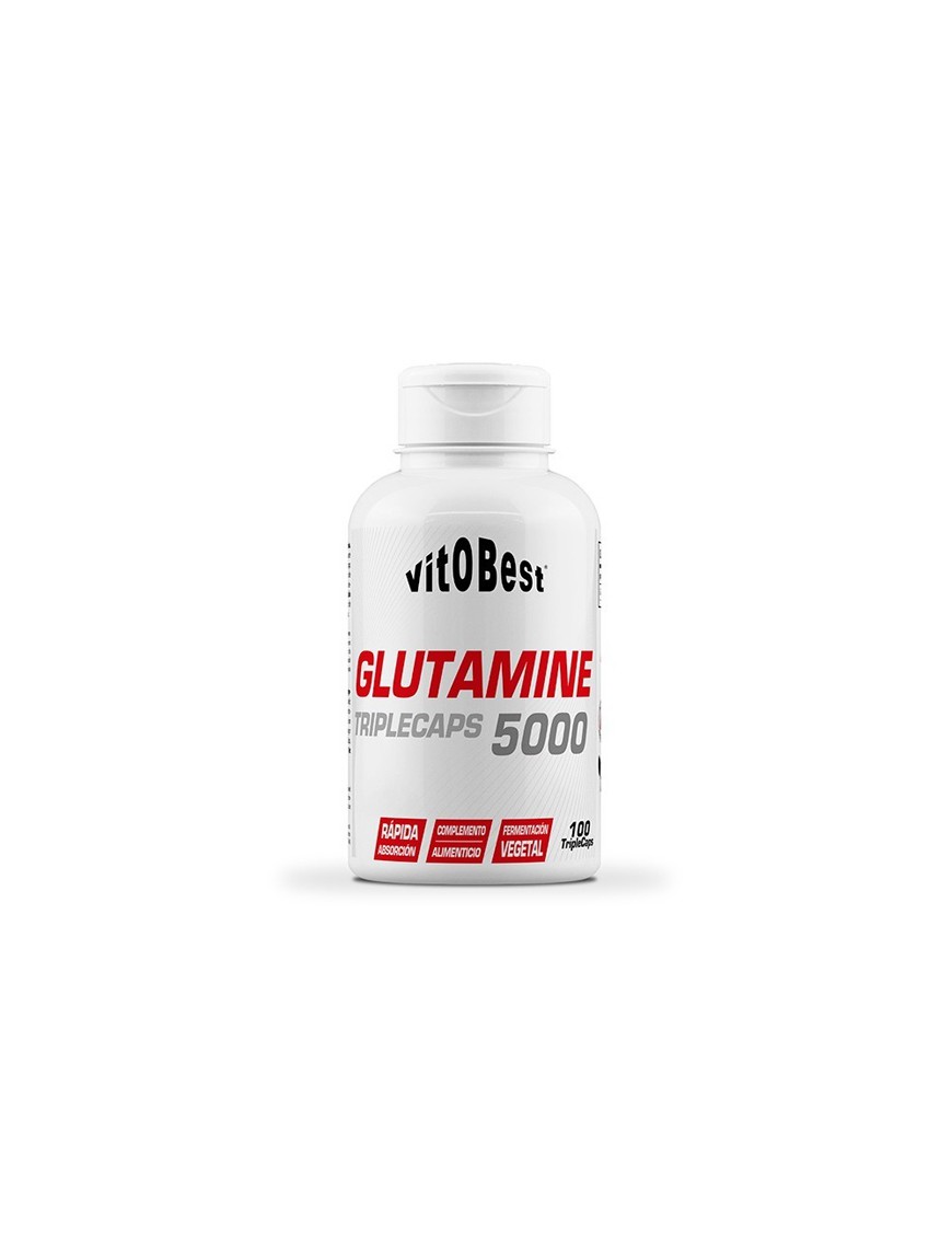 Glutamine 5000 - 100 Cápsulas - VitoBest