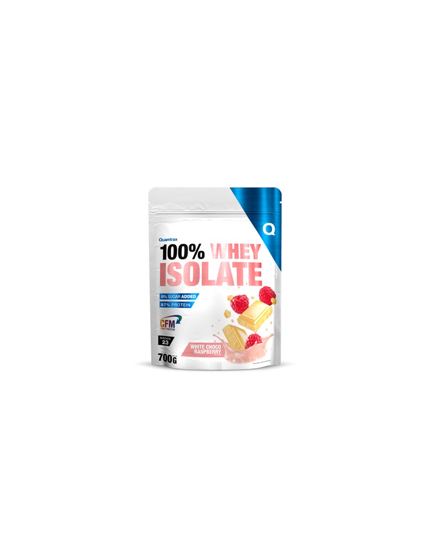 100% Whey Isolate 700gr - Quamtrax