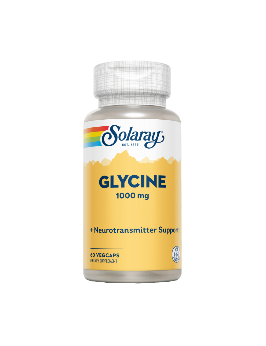 Glycine 1000 Mg - 60 VegCaps - Solaray