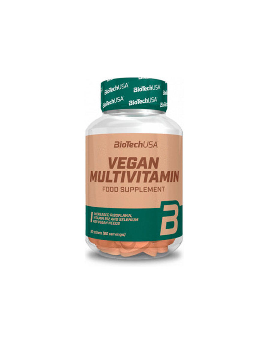 Vegan Multivitamin 60 cápsulas - Biotech USA