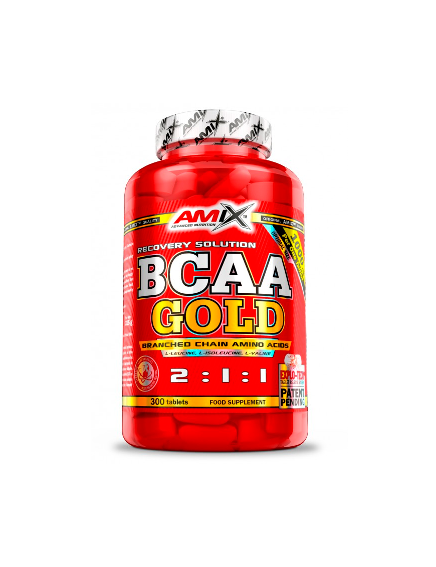 BCAA Gold 2:1:1 300 Tabletas - Amix