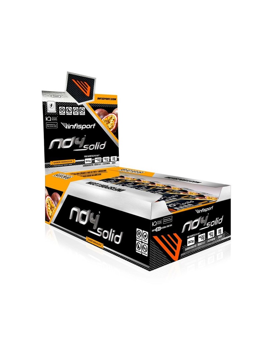 Barritas de Gominola ND4 Solid 21x40gr - InfiSport