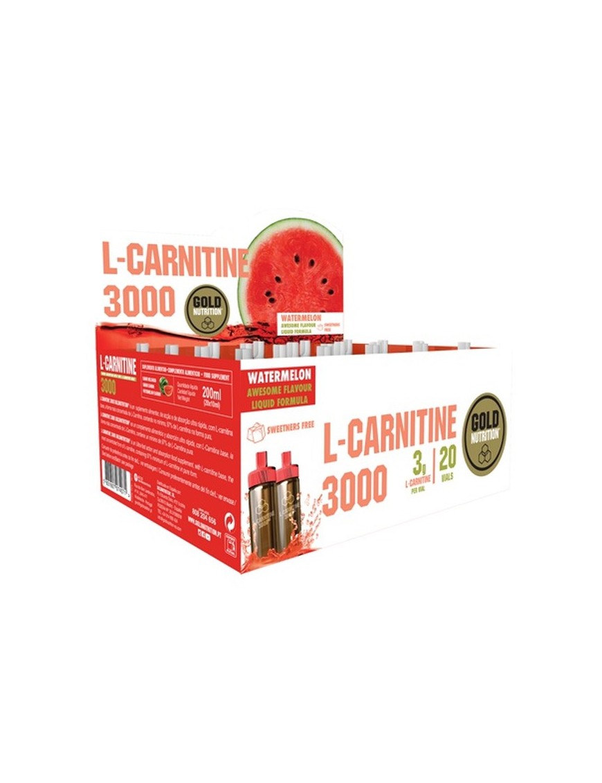 L-Carnitina 3000 mg 20 viales x 10 ml