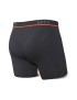 Bóxer SAXX Kinetic HD Brief - Negro/Naranja