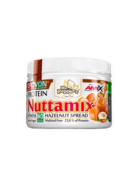 Nuttamix Mr Poppers - Crema de Avellanas 250gr - Amix