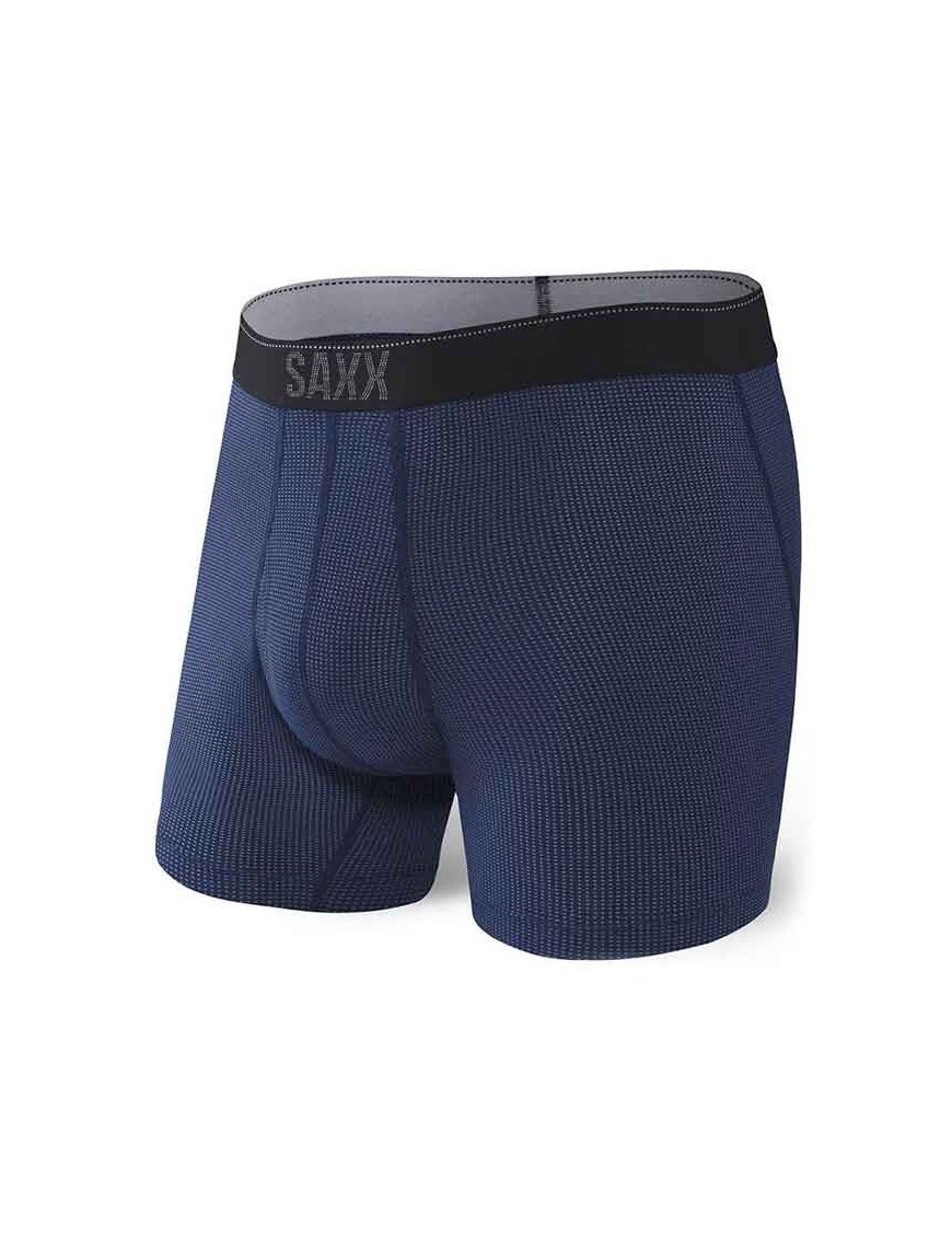 Bóxer SAXX Quest Brief Fly - Azul