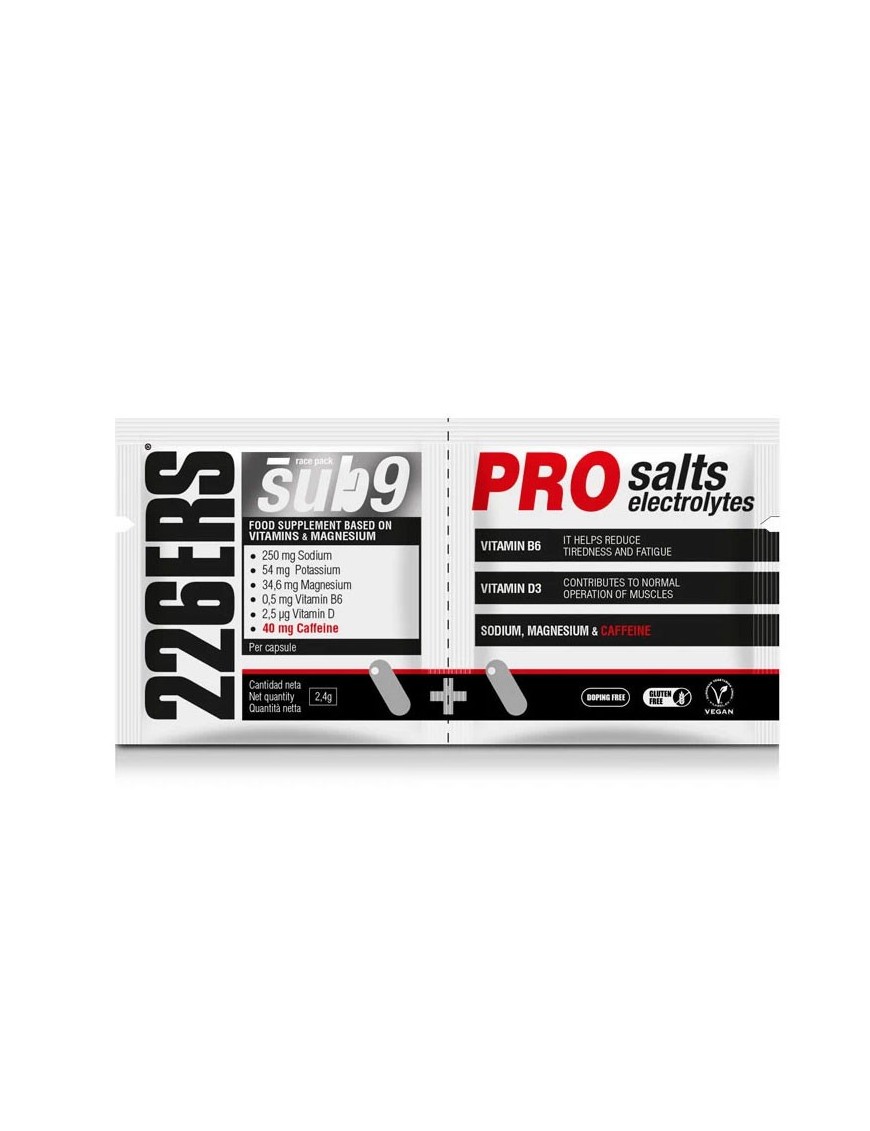 Caja Sub9 Pro Salts Electrolytes - Duplo