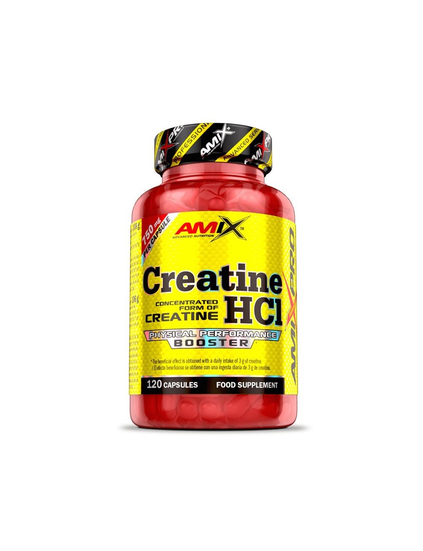 AmixPro Creatina HCl 120 Cápsulas - Amix