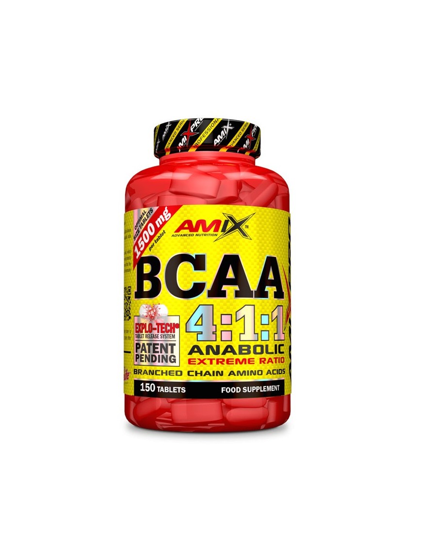 BCAA 4:1:1 150 Tabletas -  Amix