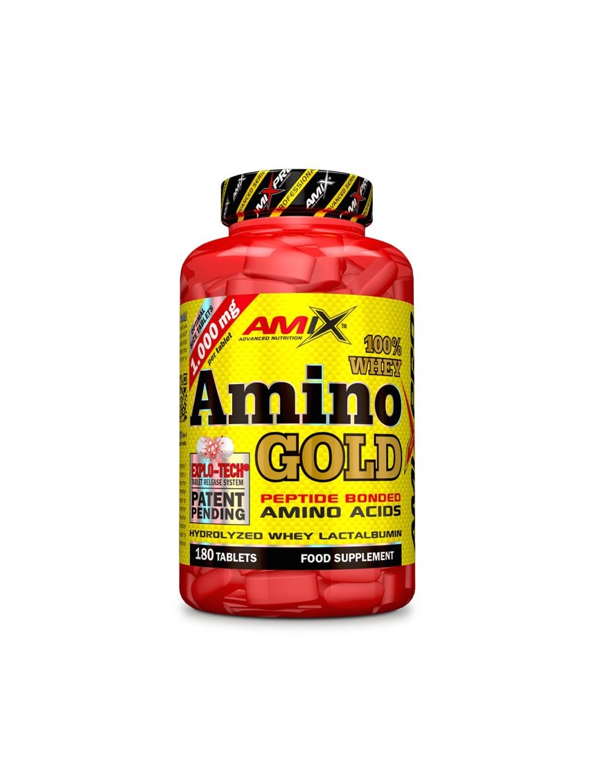 Whey Amino Gold 180 Tabletas - Amix