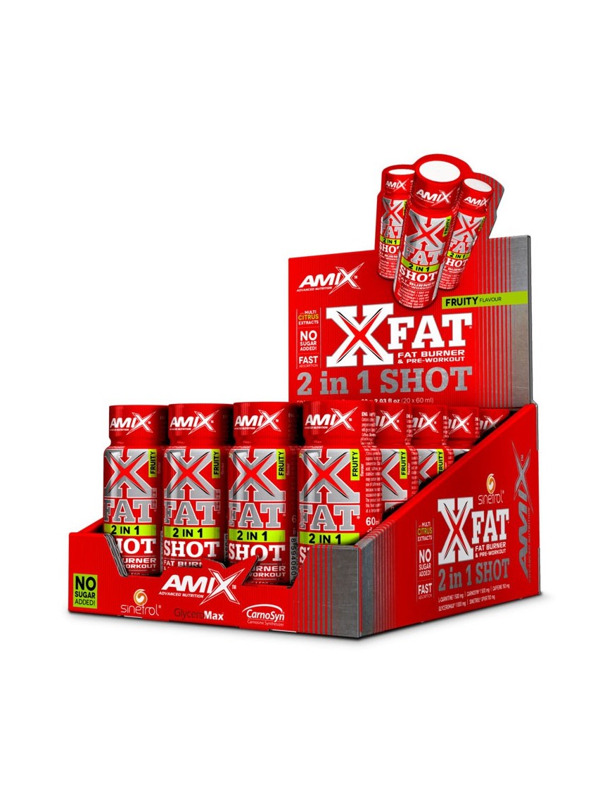 X-FAT 2 in 1 Shot 20x60ml - Amix