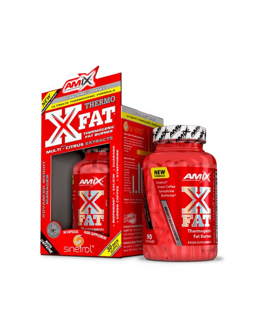 X-FAT Thermogenic Fat burner 90 Cápsulas - Amix