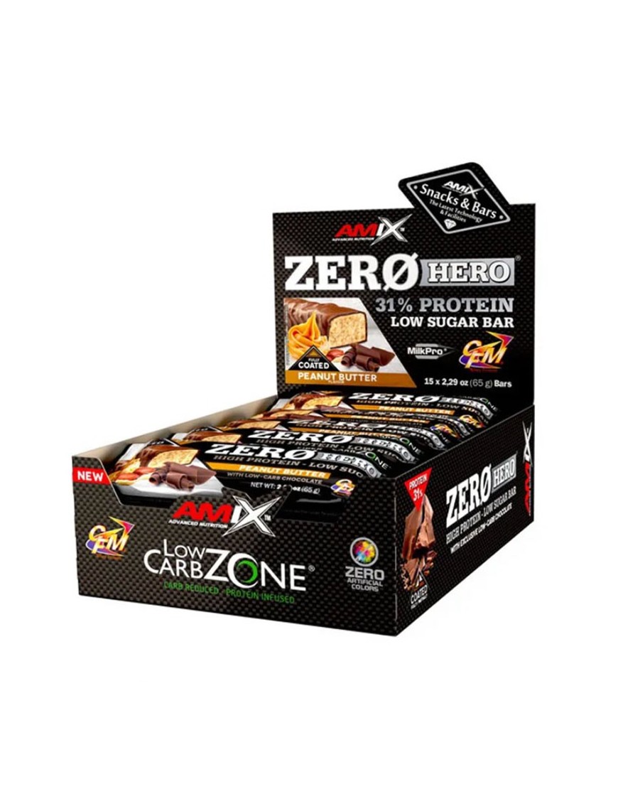 Zero Hero Protein Bar 15x65gr - Amix