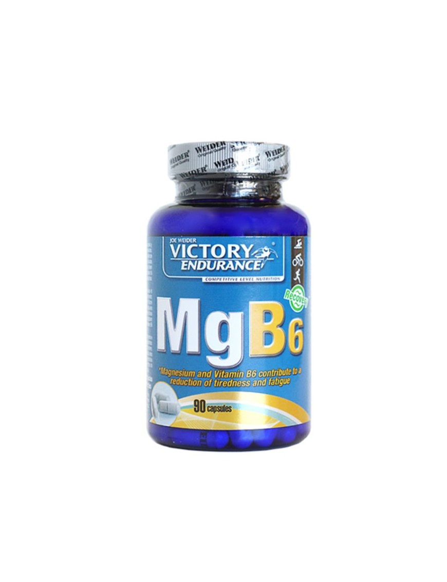 MGB6 90 cápsulas - CITRATO de Magnesio y Vitamina B6 - Weider