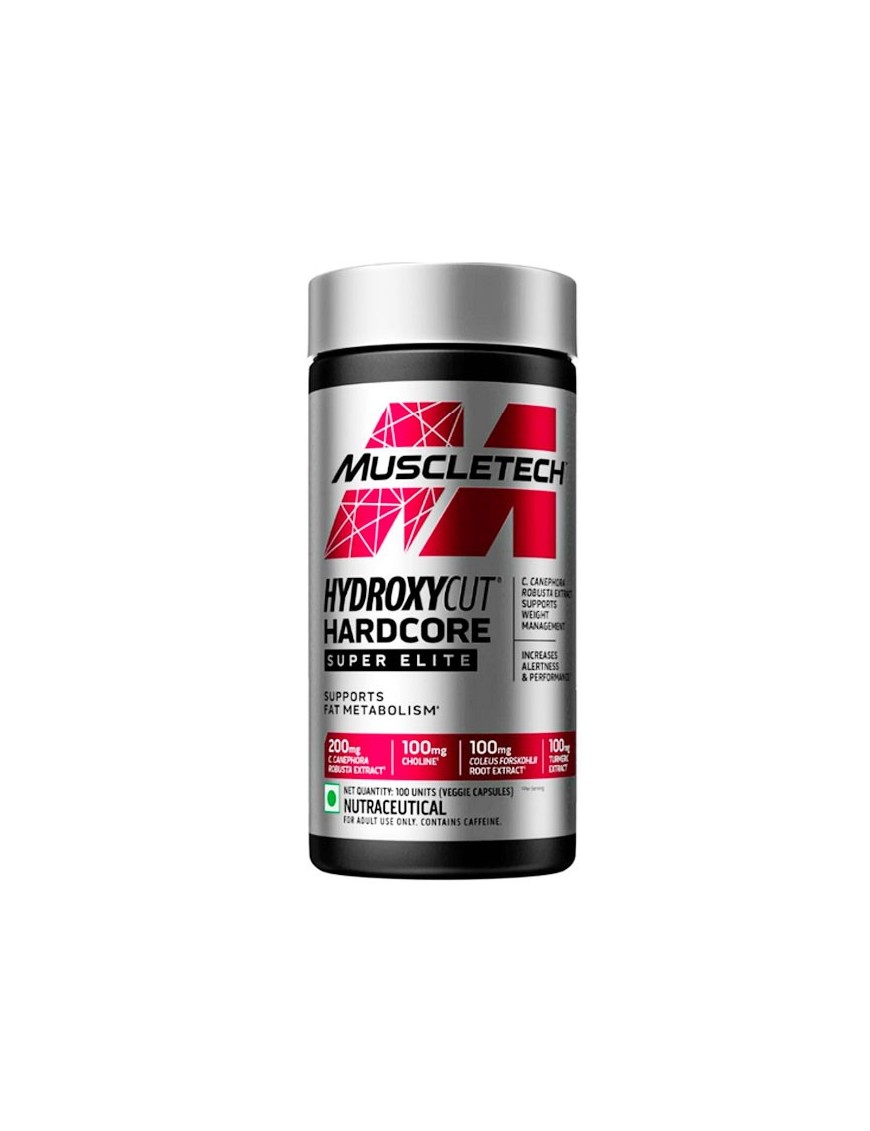 Hydroxycut Hardcore Super Elite 100 Caps. - Muscletech