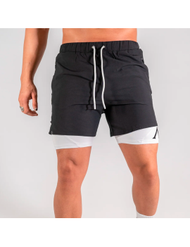 Performance Short - Black/White