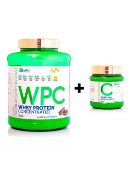 WPC Whey Protein 2kg + Creapure 500gr - Quality Nutrition