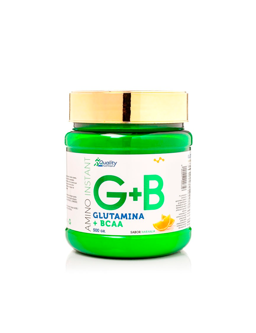 Glutamina y Bcaas 500gr