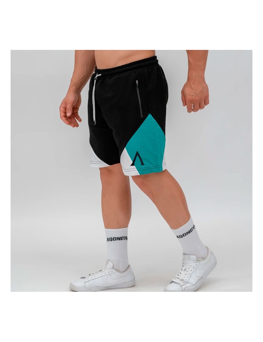 Short Training Culture - Black/Turquoise