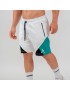 Short Training Culture - White/Turquoise