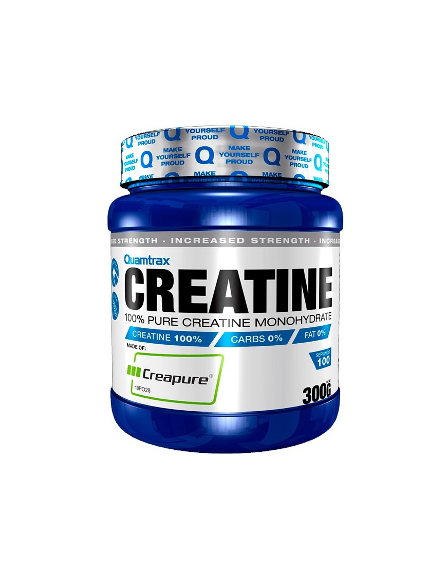 Creatina Monohidrato 100% Creapure 300gr - Quamtrax