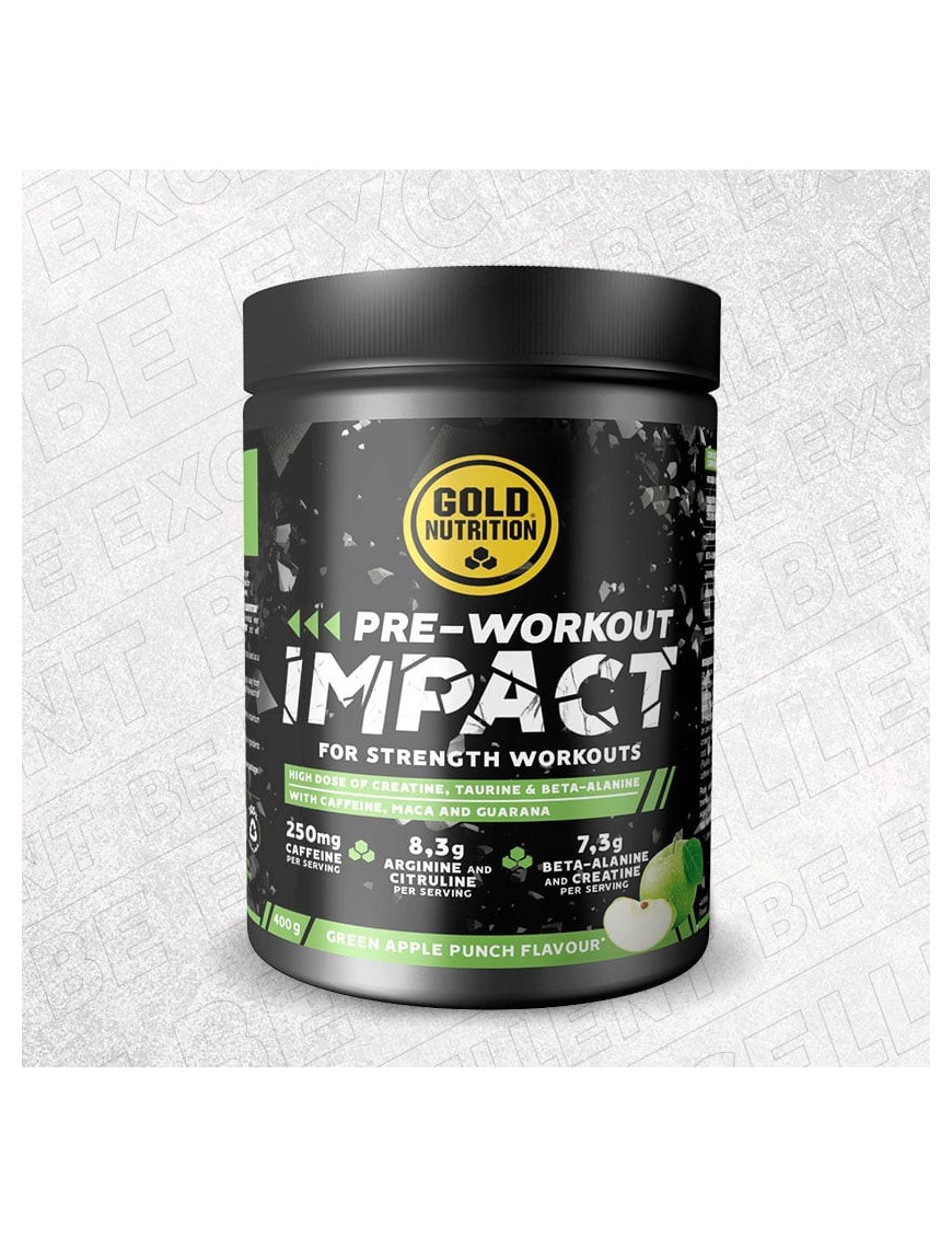 Ginseng Pre Workout Impact 400gr - Gold Nutrition