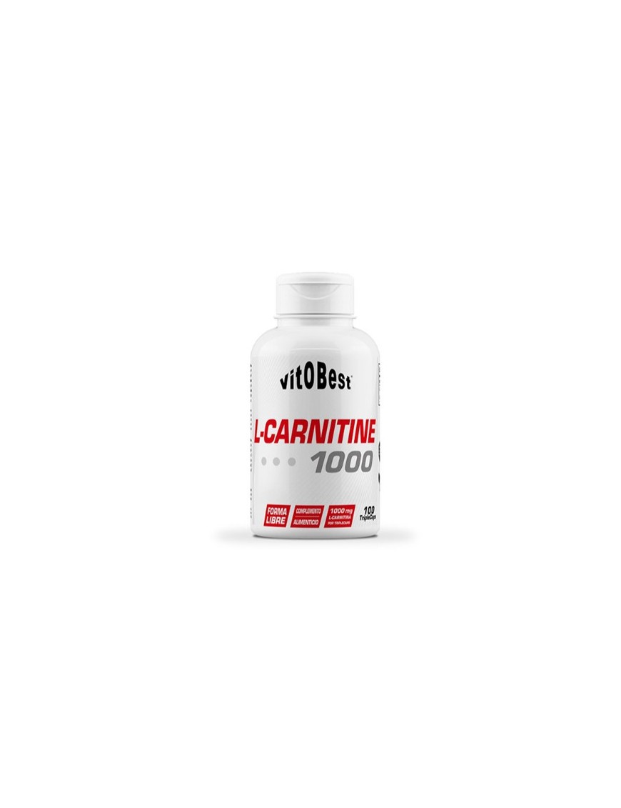 L-Carnitine 1000 100 VegeCaps - VitoBest